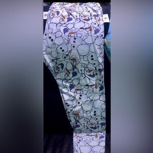 Disney Parks Leggings Olaf Snowman Design